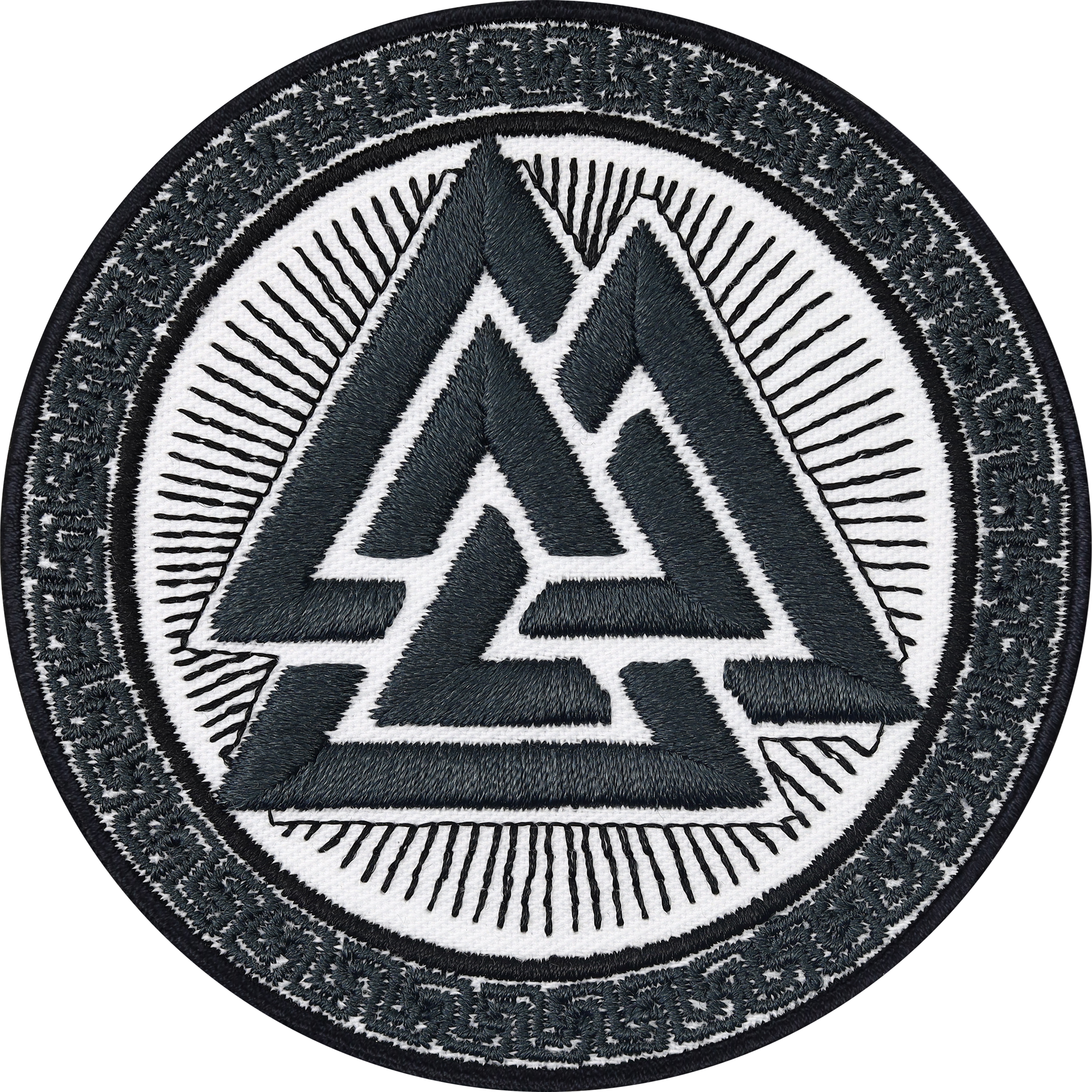Valknut Odin Symbol Viking - Patch