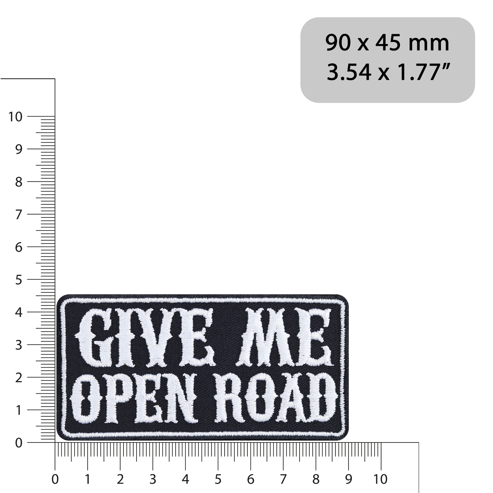 Give me open road - Patch