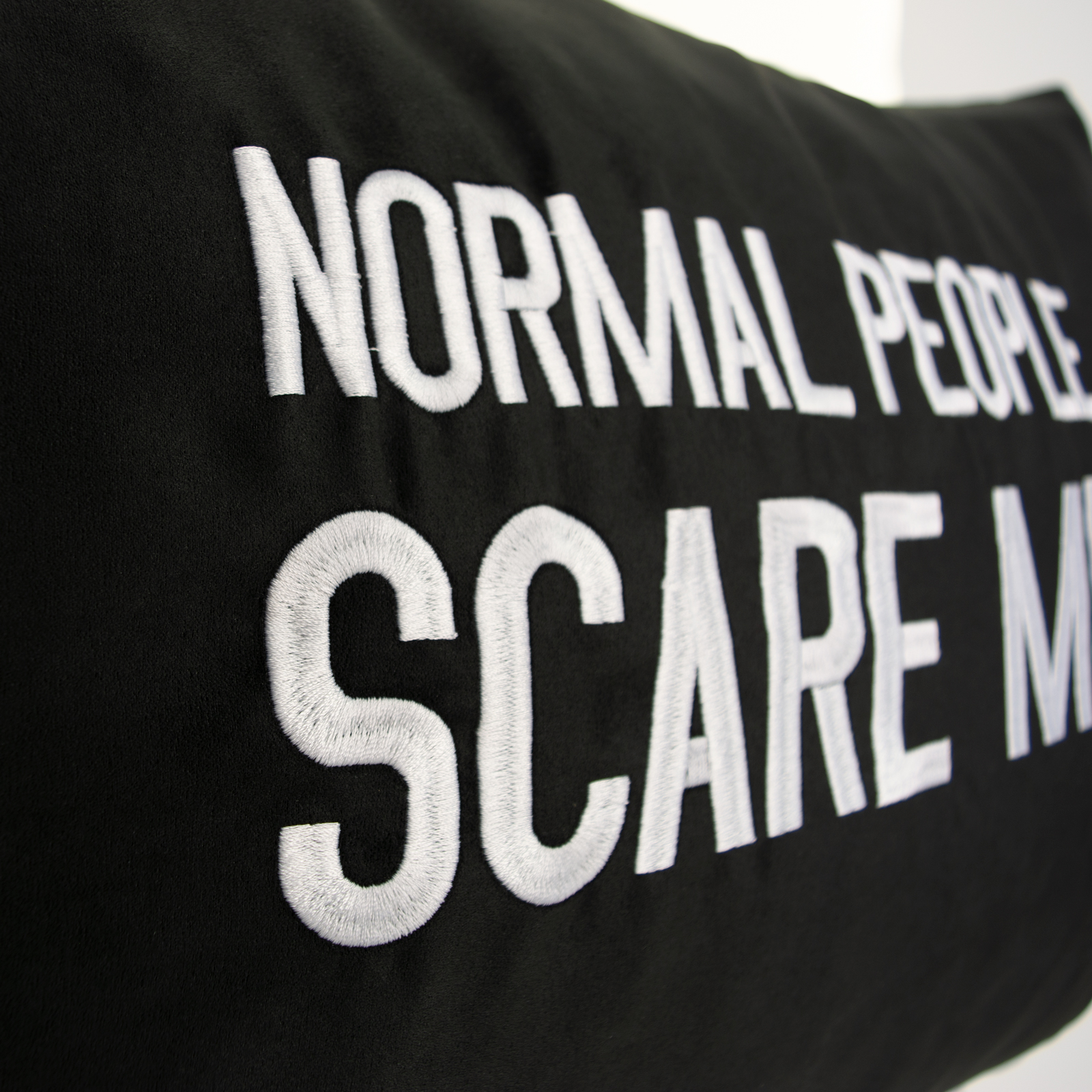 Normal people scare me - Kissen