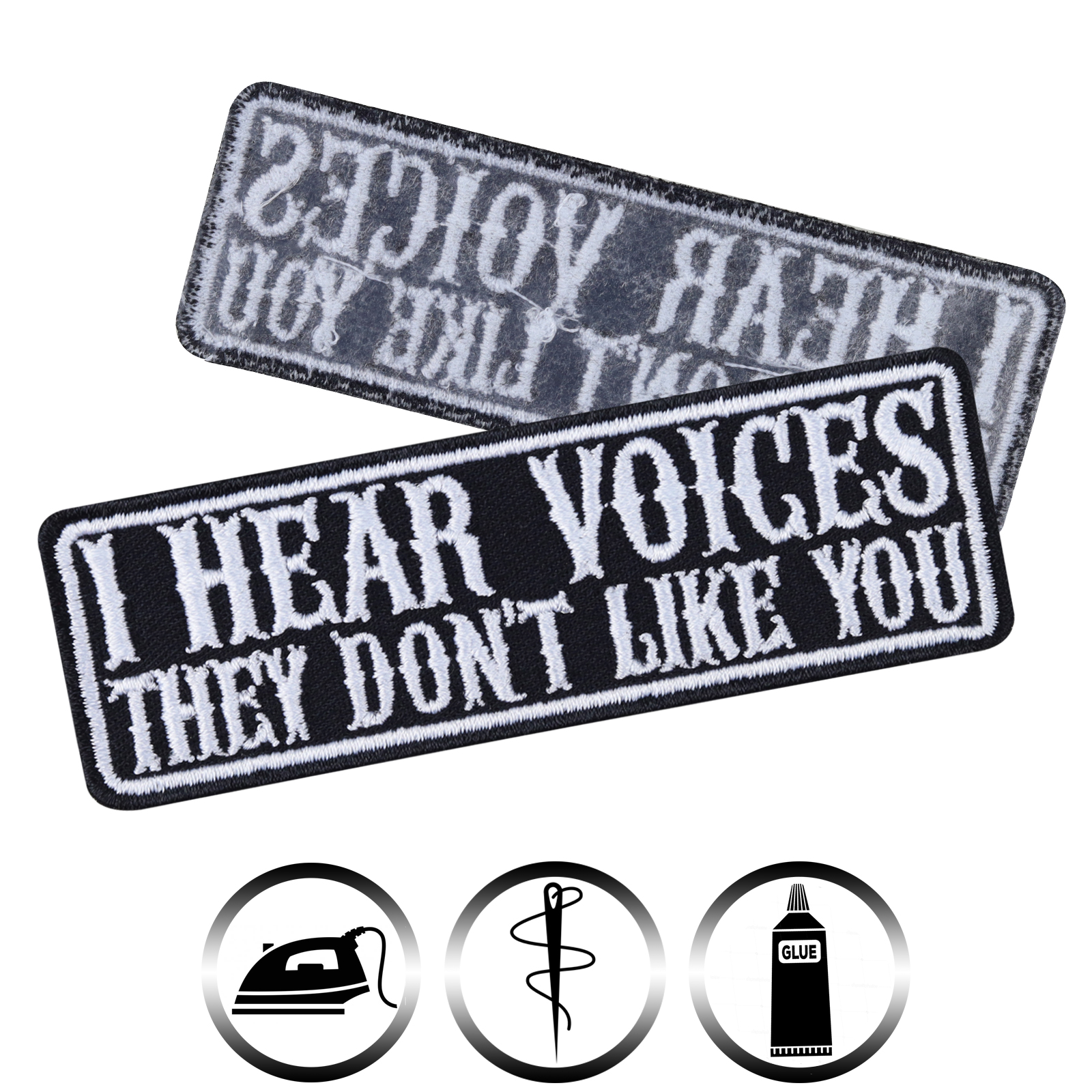 I hear voices, they don't like you - Patch